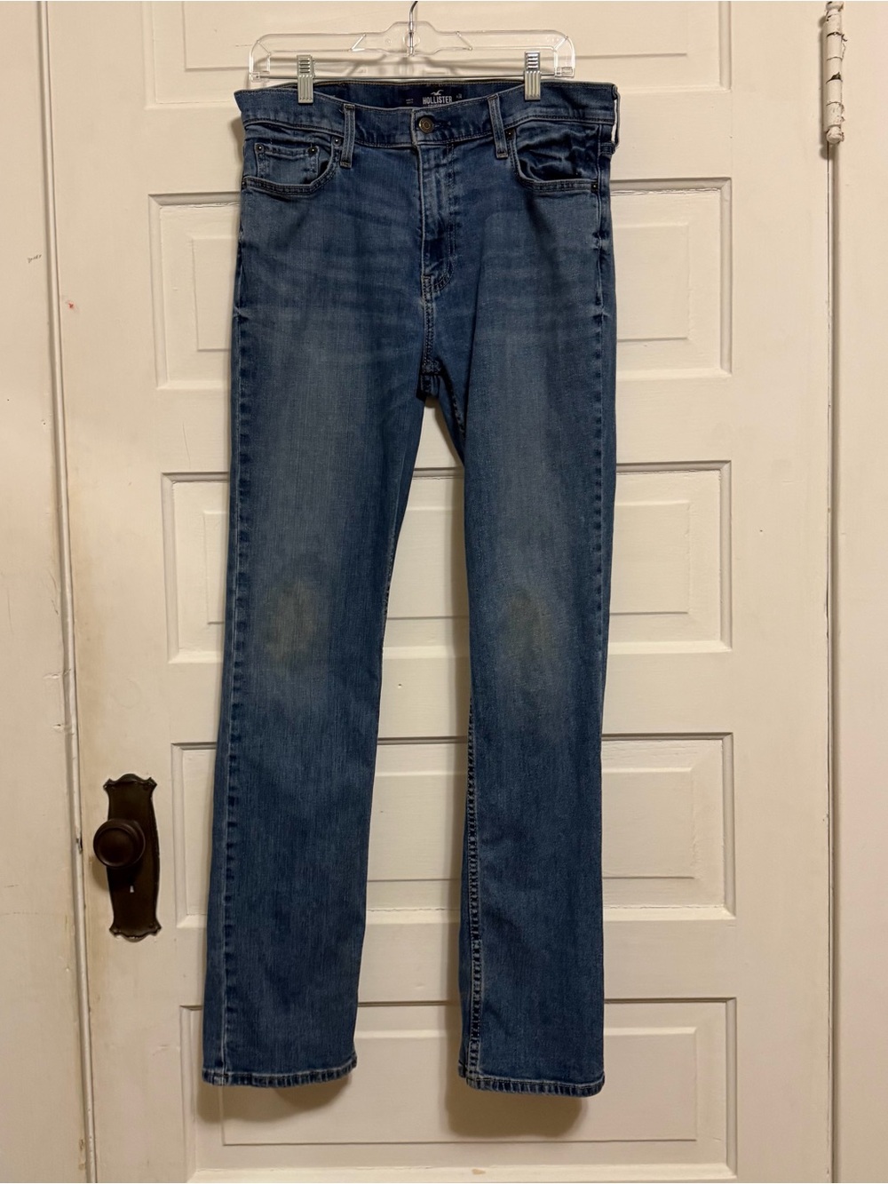 Hollister Men’s Medium Wash Straight Jeans